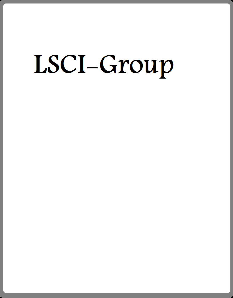 Blog - LSCI Web Gr.. - Premières article LSCI.. | LSCI Group